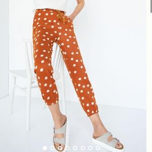 Anthropologie Daily Practice Tasseled Joggers